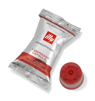 Kafijas kapsulas iperEspresso Vidēji grauzdēta 100 kapsulas, illy
