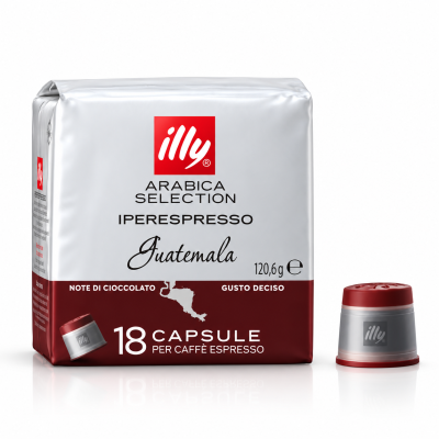 Kafijas kapsulas Illy IperEspresso, Arabica Selection Gvatemala,18gb