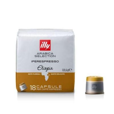 Kafijas kapsulas Illy IperEspresso Arabica Selection Ethiopia 18 gab