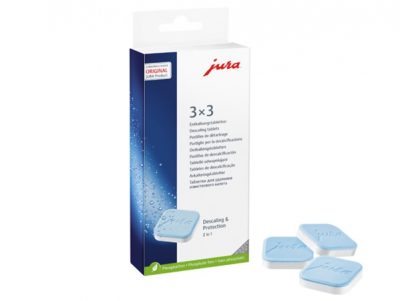JURA 2-fāžu atkaļķošanas tabletes, 3x3 gb.