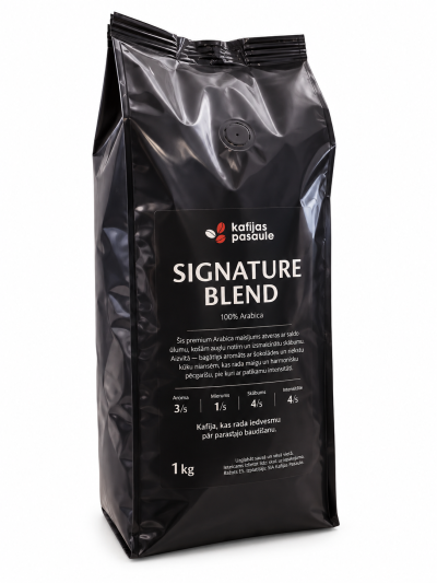 Kafijas pupiņas ''Signature Blend'' 1kg